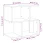 Preview: Nachttisch Artisan-Eiche 50x30x51,5 cm Holzwerkstoff