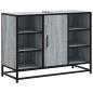 Preview: Waschbeckenunterschrank Grau Sonoma 80x33x60 cm Holzwerkstoff