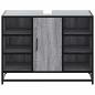 Preview: Waschbeckenunterschrank Grau Sonoma 80x33x60 cm Holzwerkstoff