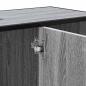 Preview: Waschbeckenunterschrank Grau Sonoma 80x33x60 cm Holzwerkstoff
