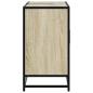 Preview: Waschbeckenunterschrank Sonoma-Eiche 80x33x60 cm Holzwerkstoff