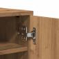 Preview: Schuhschrank Artisan-Eiche 32x35x92 cm Holzwerkstoff
