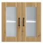 Preview: Küchen-Hängeschrank mit Glastür Artisan-Eiche Holzwerkstoff