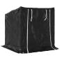Preview: Brennholzregal mit Regenschutz 100,5x80,5x110,5 cm