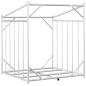 Preview: Brennholzregal mit Regenschutz 100,5x80,5x110,5 cm