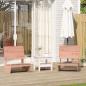 Preview: ARDEBO.de - Gartenstühle 2 Stk. 60x64x70,5 cm Massivholz Douglasie