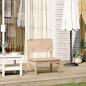 Preview: ARDEBO.de - Gartenstuhl 60x52,5x72 cm Massivholz Kiefer