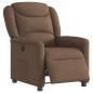 Preview: Relaxsessel Elektrisch Braun Stoff