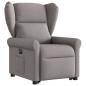 Preview: Relaxsessel mit Aufstehhilfe Elektrisch Taupe Stoff