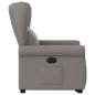 Preview: Relaxsessel mit Aufstehhilfe Elektrisch Taupe Stoff
