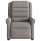 Preview: Massagesessel Elektrisch Taupe Stoff