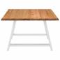 Preview: Esstisch mit Baumkanten 180x120x74 cm Massivholz Eiche