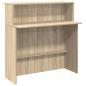 Preview: Empfangstheke Sonoma-Eiche 100x50x103,5 cm Holzwerkstoff