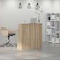 Preview: Empfangstheke Sonoma-Eiche 100x50x103,5 cm Holzwerkstoff