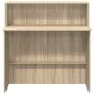 Preview: Empfangstheke Sonoma-Eiche 100x50x103,5 cm Holzwerkstoff