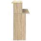 Preview: Empfangstheke Sonoma-Eiche 100x50x103,5 cm Holzwerkstoff