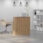 Preview: Empfangstheke Artisan-Eiche 100x50x103,5 cm Holzwerkstoff