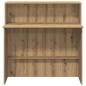 Preview: Empfangstheke Artisan-Eiche 100x50x103,5 cm Holzwerkstoff