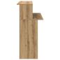 Preview: Empfangstheke Artisan-Eiche 100x50x103,5 cm Holzwerkstoff