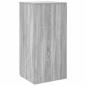 Preview: Lagerschrank Grau Sonoma 50x45x103,5 cm Holzwerkstoff