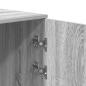 Preview: Lagerschrank Grau Sonoma 50x45x103,5 cm Holzwerkstoff