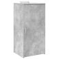 Preview: ARDEBO.de - Lagerschrank Betongrau 50x45x103,5 cm Holzwerkstoff