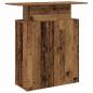 Preview: Empfangstheke Altholz-Optik 100x40x104 cm Holzwerkstoff