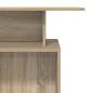 Preview: Empfangstheke Sonoma-Eiche 100x40x104 cm Holzwerkstoff