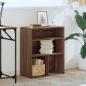 Preview: Bücherregal Braun Eichen-Optik 60x30x71,5 cm Holzwerkstoff