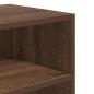 Preview: Bücherregal Braun Eichen-Optik 60x30x71,5 cm Holzwerkstoff