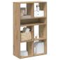 Preview: ARDEBO.de - Bücherregal Artisan-Eiche 66x31x112 cm Holzwerkstoff