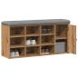 Preview: Schuhbank Artisan-Eiche 102x32x50 cm Holzwerkstoff