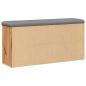 Preview: Schuhbank Artisan-Eiche 102x32x50 cm Holzwerkstoff