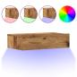 Preview: Nachttisch Altholz-Optik 60x35 cm Holzwerkstoff