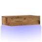 Preview: Nachttisch Altholz-Optik 60x35 cm Holzwerkstoff