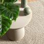 Preview: Teppich ZIZUR Creme 140x200 cm Jute-Optik Indoor und Outdoor