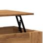 Preview: Couchtisch Artisan-Eiche 79x49x41 cm Holzwerkstoff