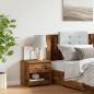 Preview: Nachttisch Altholz-Optik 40x30x39 cm Holzwerkstoff