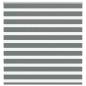 Preview: ARDEBO.de - Zebra Jalousie Dunkelgrau 145x150 cm Stoffbreite 140,9 cm