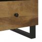 Preview: Nachttische 2 Stk. Massivholz Mango & Holzwerkstoff