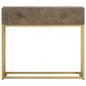 Preview: Konsolentisch 90x30x76 cm Massivholz Mango und Eisen