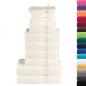 Preview: 12 tlg. Premium-Handtuch-Set SOLUND Creme 600 g/m²