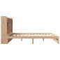 Preview: Massivholzbett mit Regal ohne Matratze 180x200 cm Kiefer