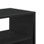 Preview: TV-Schrank Schwarz 80x31x39,5 cm Holzwerkstoff und Metall