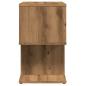 Preview: Nachttische 2 Stk. Artisan-Eiche 50x30x51,5 cm Holzwerkstoff