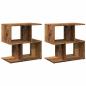 Preview: Nachttische 2 Stk. Altholz-Optik 50x30x51,5 cm Holzwerkstoff