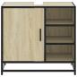 Preview: Badschrank Sonoma-Eiche 65x33x60 cm Holzwerkstoff