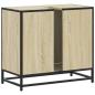 Preview: Badschrank Sonoma-Eiche 65x33x60 cm Holzwerkstoff