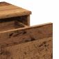 Preview: Nachttisch Altholz-Optik 40x35x65 cm Holzwerkstoff