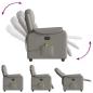 Preview: Massagesessel Taupe Stoff